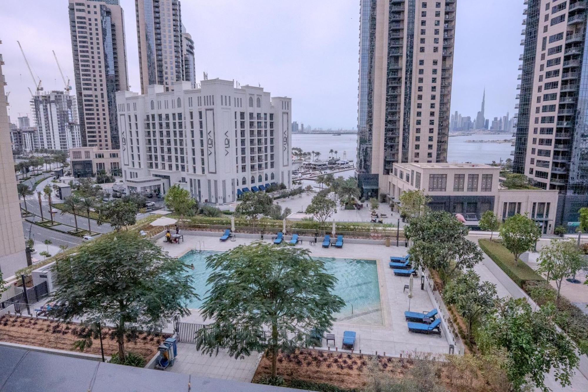 Aparthotel 3Br Haven With Burj Views By Magnoliasvhr Dubai Exterior foto