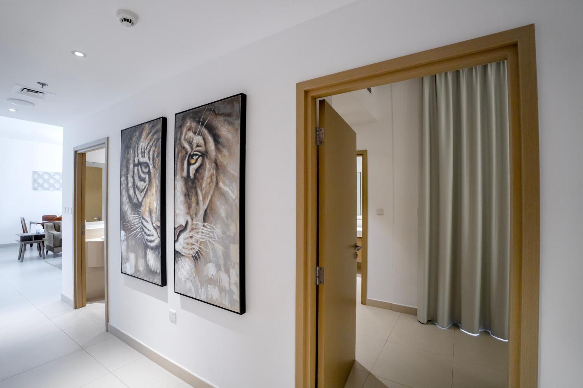 Aparthotel 3Br Haven With Burj Views By Magnoliasvhr Dubai Exterior foto