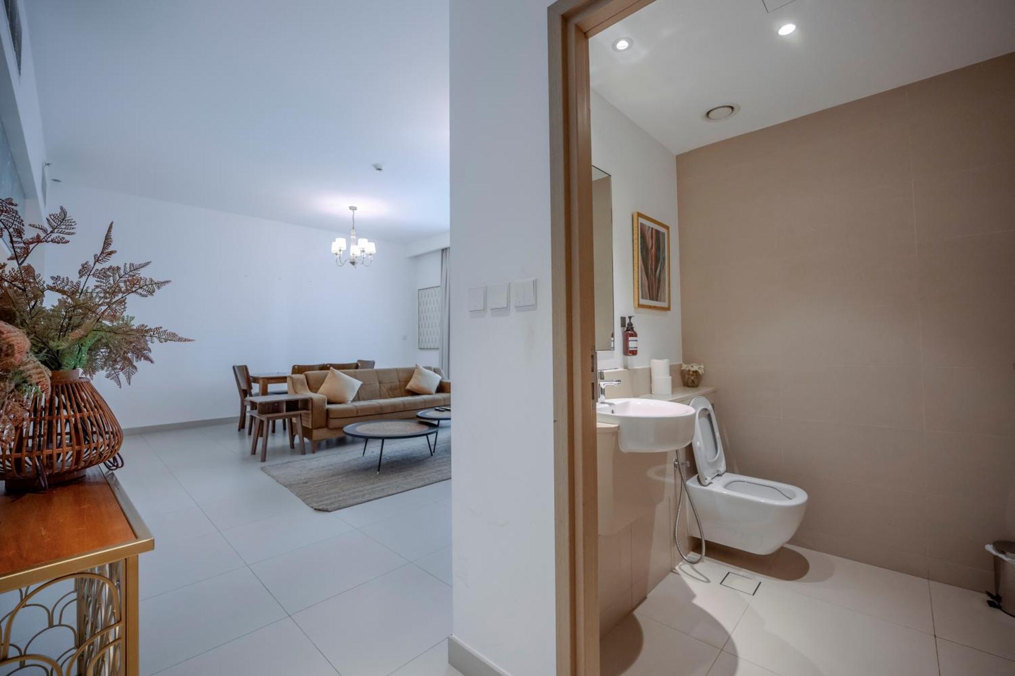 Aparthotel 3Br Haven With Burj Views By Magnoliasvhr Dubai Exterior foto