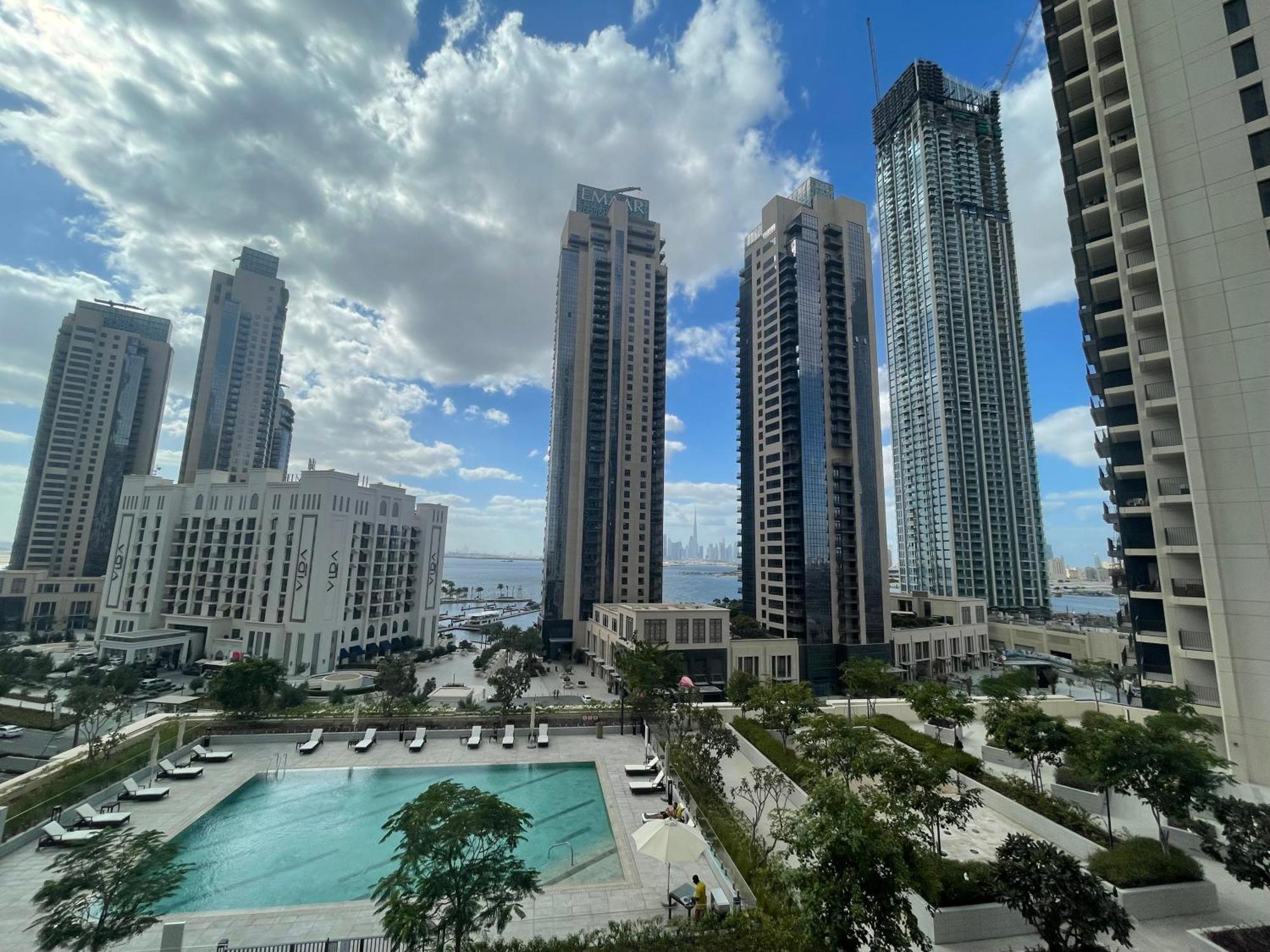 Aparthotel 3Br Haven With Burj Views By Magnoliasvhr Dubai Exterior foto
